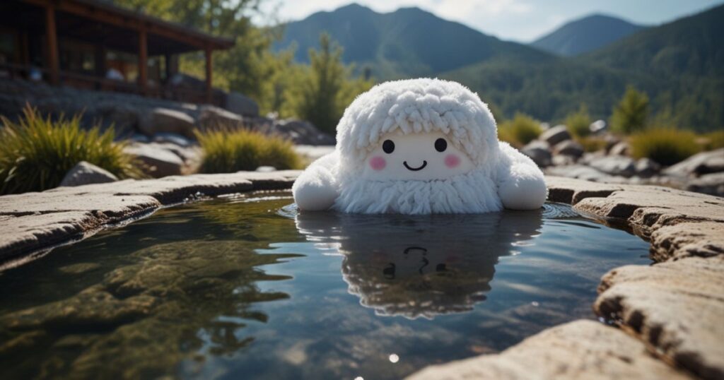 How to bathe properly in a hot spring