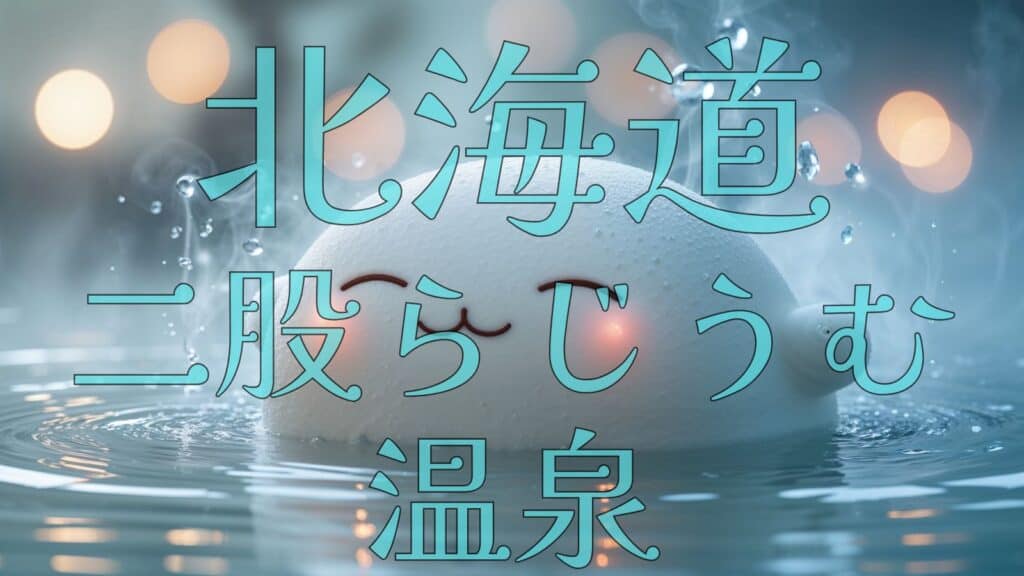 温泉で腰痛を癒やすキャラクター「ぱぴーよっと」