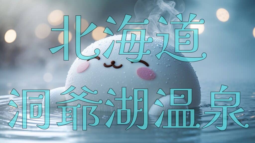 温泉で腰痛を癒やすキャラクター「ぱぴーよっと」
